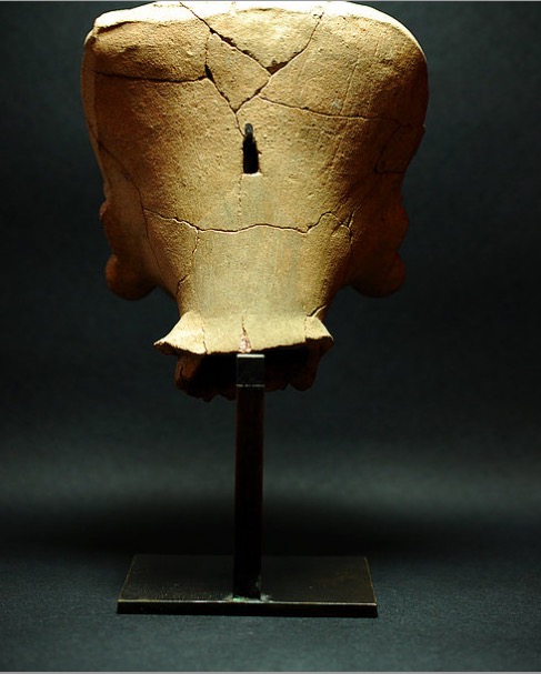 Smiling head, Veracruz, Totonac culture | Paul Bert Serpette